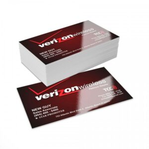 Tarjetas de presentación Laminado brillante doble cara full color