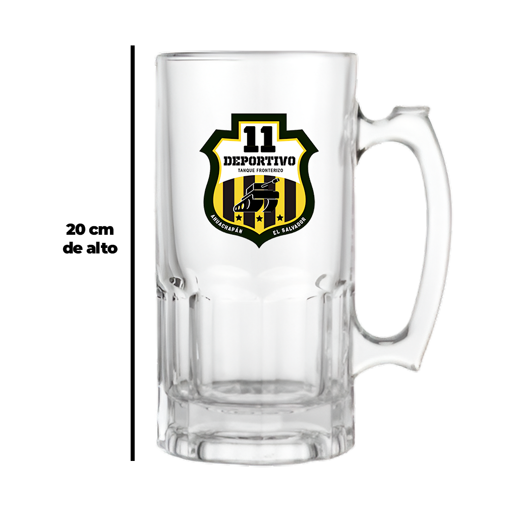 Super Jarra Cervecera de 1Litro Once Deportivo - Imagen 3