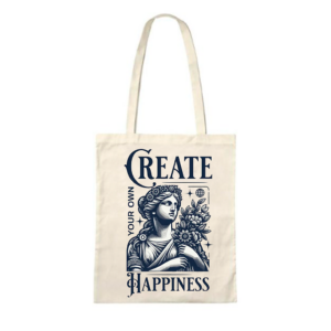 Tote Bag Ilustración Create Happiness