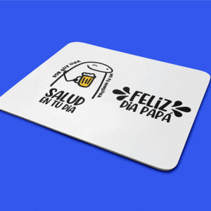 Mouse Pad salud en tu día feliz día del padre deformito