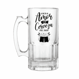 Super Jarra Cervecera a falta de amor otra cerveza por favor
