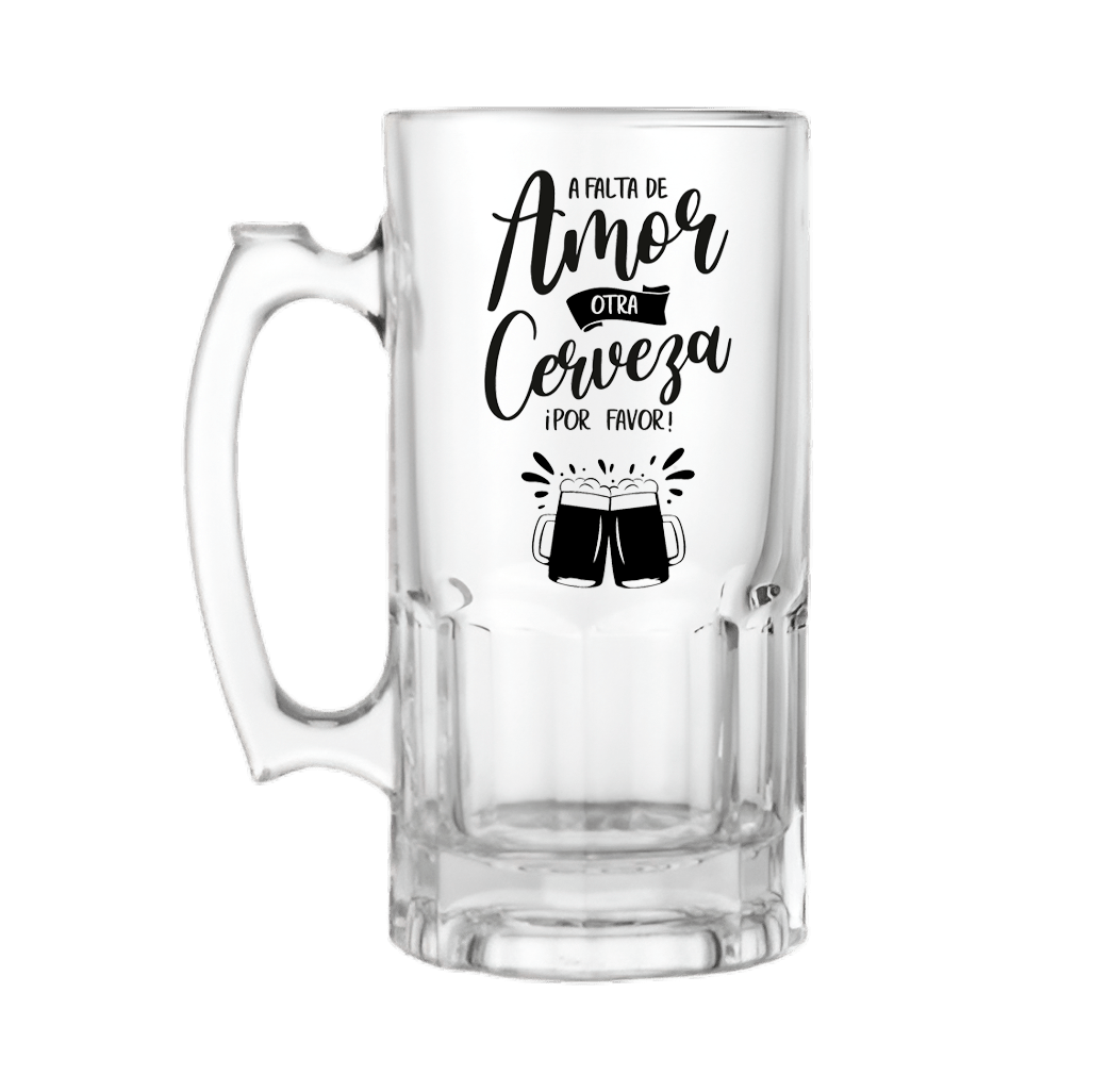 Super Jarra Cervecera a falta de amor otra cerveza por favor