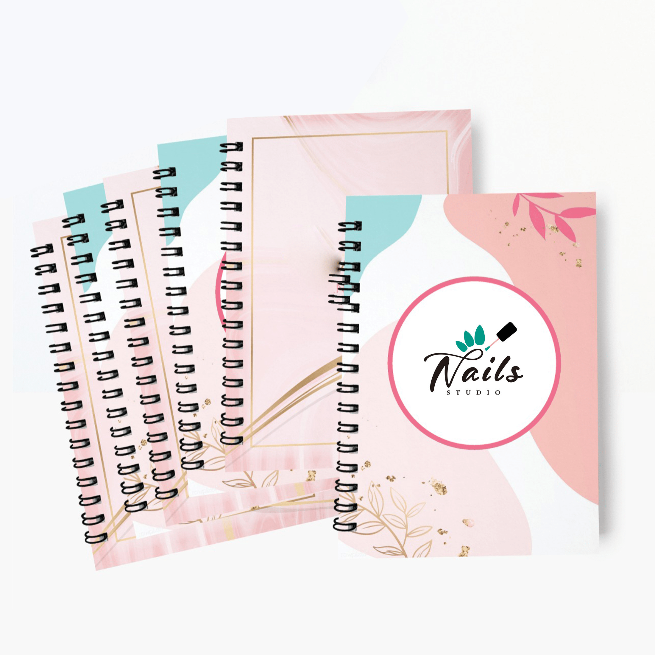 6 Agenda tipo notebook media carta