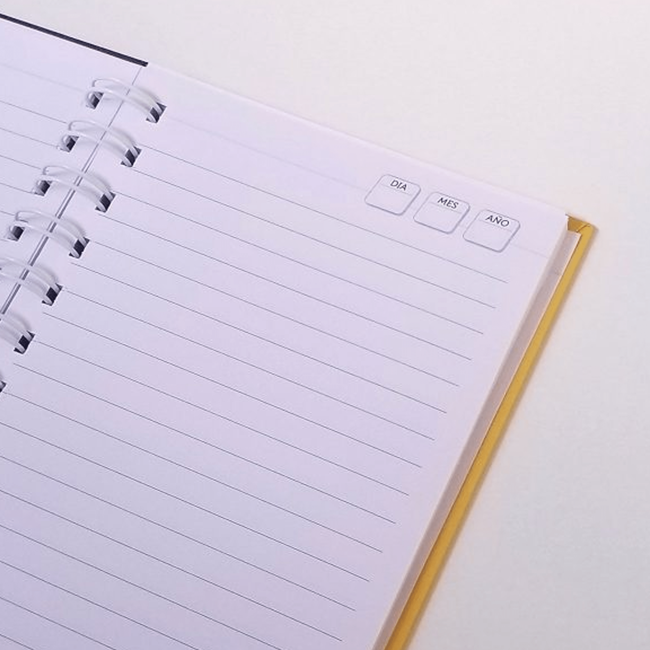 Agenda tipo notebook media carta - Imagen 2