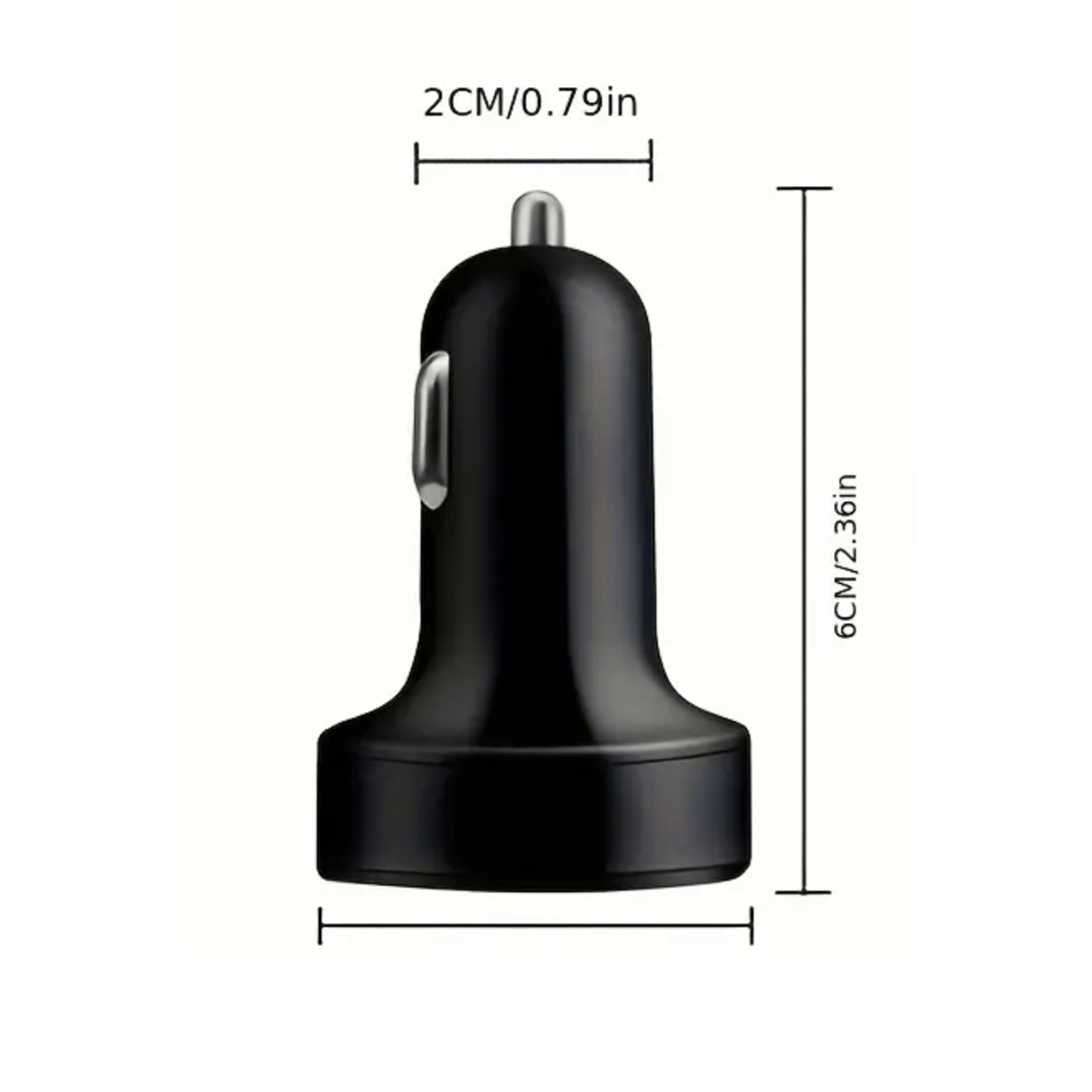Cargador rápido 6 en 1 para automóvil con USB-C y USB - Imagen 3