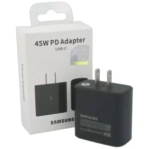 cubo adaptador de corriente USB-C de 45 w Samsung